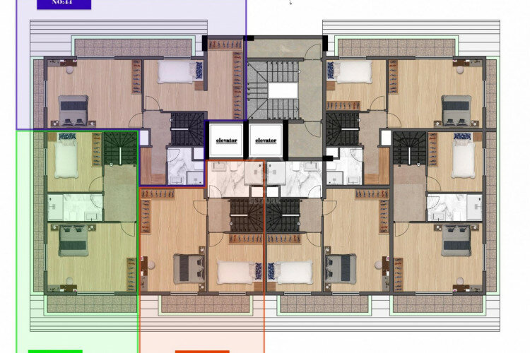 Квартира 3+1 в Алании, Турция | PTE-57612