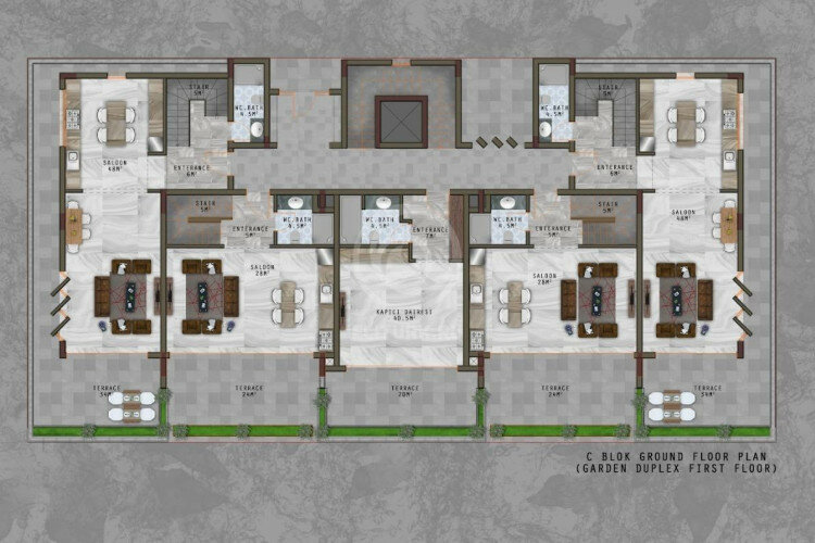 Квартира 3+1 в Алании, Турция | SBB-57653