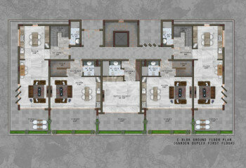 Квартира 2+1 в Алании, Турция | PTE-57663