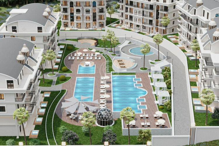 Квартира 2+1 в Алании, Турция | PTE-57696