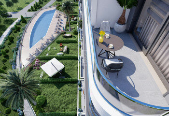 Квартира 1+1 в Алании, Турция | STE-57707