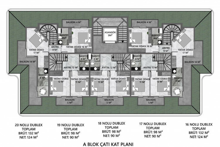 Квартира 2+1 в Алании, Турция | SBB-57724