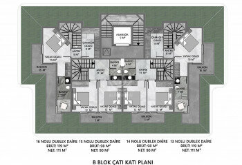 Квартира 2+1 в Алании, Турция | SBB-57724