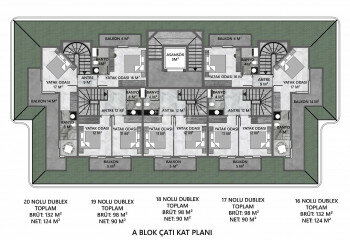 Квартира 2+1 в Алании, Турция | SBB-57724