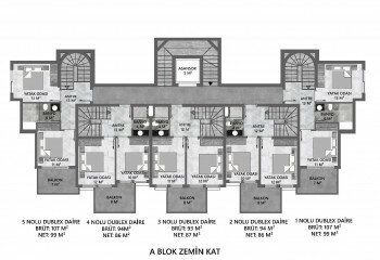 Квартира 2+1 в Алании, Турция | SBB-57724