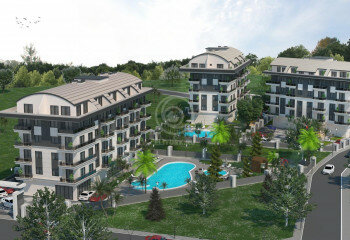 Квартира 1+1 в Алании, Турция | PTE-57750