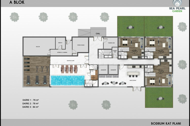 Квартира 3+1 в Алании, Турция | SBB-57752