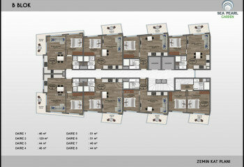 Квартира 3+1 в Алании, Турция | SBB-57752