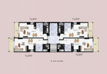 Квартира 2+1 в Алании, Турция | STE-57763