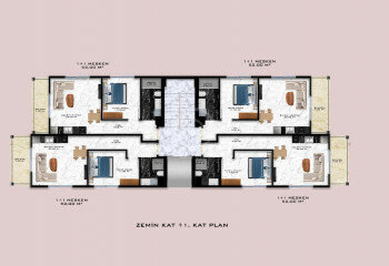 Квартира 2+1 в Алании, Турция | STE-57763