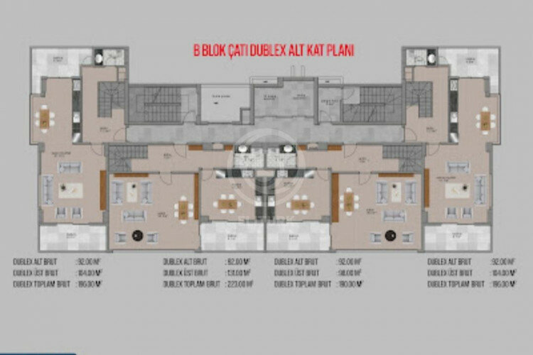 Квартира 3+1 в Алании, Турция | STE-57812