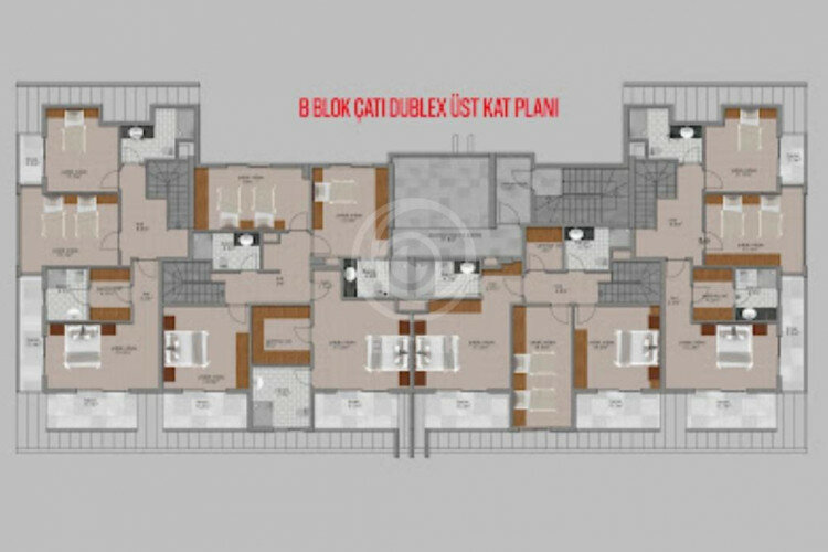 Квартира 2+1 в Алании, Турция | SBB-57815