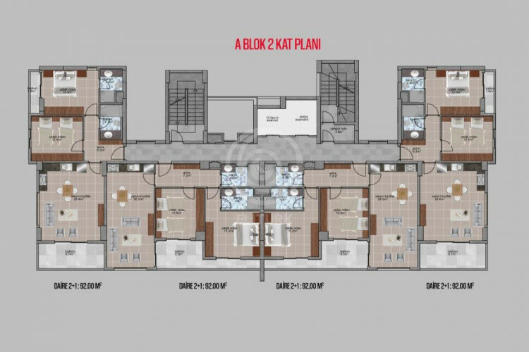 Квартира 2+1 в Алании, Турция | SBB-57815