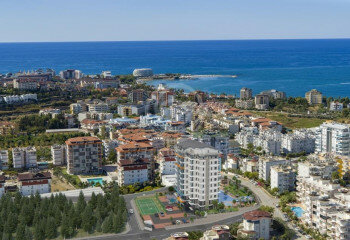 Квартира 2+1 в Алании, Турция