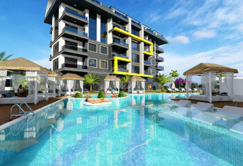 Квартира 1+1 в Алании, Турция | SBB-57877