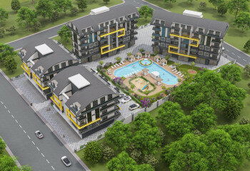 Квартира 3+1 в Алании, Турция | STE-57883