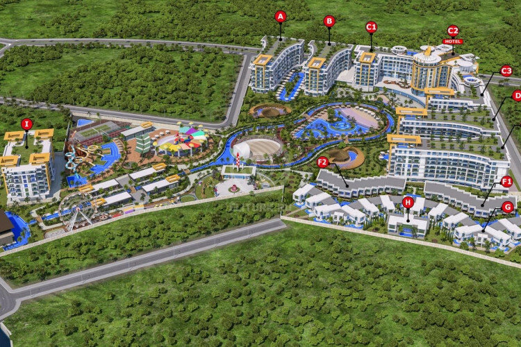 Квартира 2+1 в Алании, Турция | STE-57911