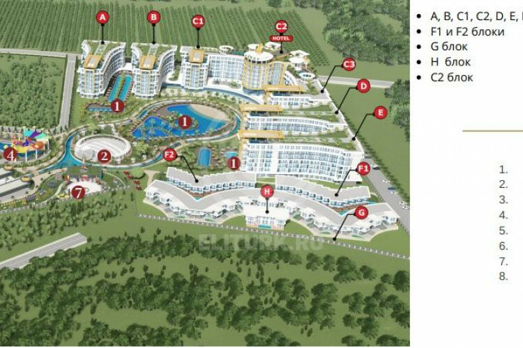 Квартира 3+1 в Алании, Турция | PBB-57913