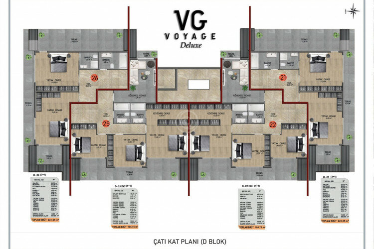 Квартира 4+1 в Алании, Турция | STE-57983