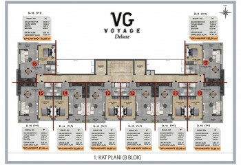 Квартира 1+1 в Алании, Турция | PTE-57984