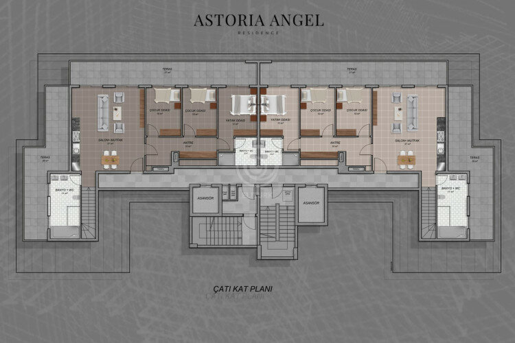 Квартира 5+1 в Алании, Турция | PBB-58013