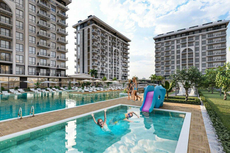 Квартира 1+1 в Алании, Турция | PTE-58027