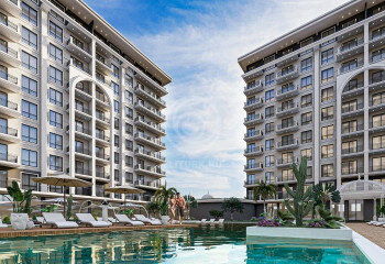 Квартира 1+1 в Алании, Турция | PTE-58027