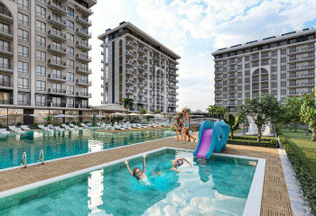 Квартира 1+1 в Алании, Турция | PTE-58027