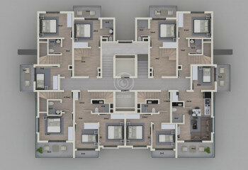 Квартира 1+1 в Газипаше, Турция | PKK-60863