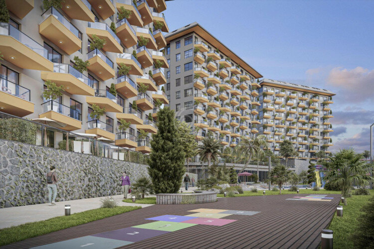 Квартира 1+1 в Алании, Турция | PTE-58158