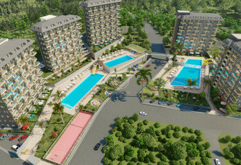 Квартира 2+1 в Алании, Турция | PTE-58159