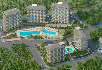 Квартира 2+1 в Алании, Турция | PTE-58159