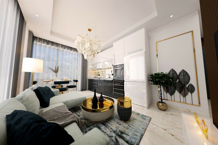 Квартира 2+1 в Алании, Турция | PTE-58268