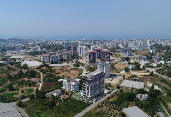 Апартаменты 2+1 в Алании, Турция 