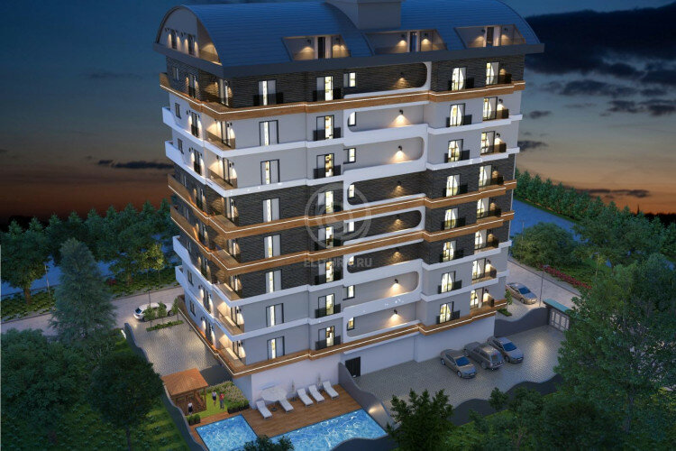 Квартира 1+1 в Алании, Турция | PBB-58312