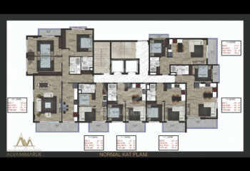 Квартира 1+1 в Алании, Турция | PBB-58312