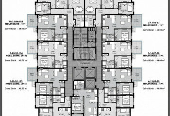 Квартира 1+1 в Алании, Турция | SBB-58340