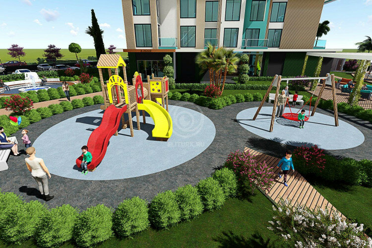 Квартира 1+1 в Алании, Турция | STE-58373