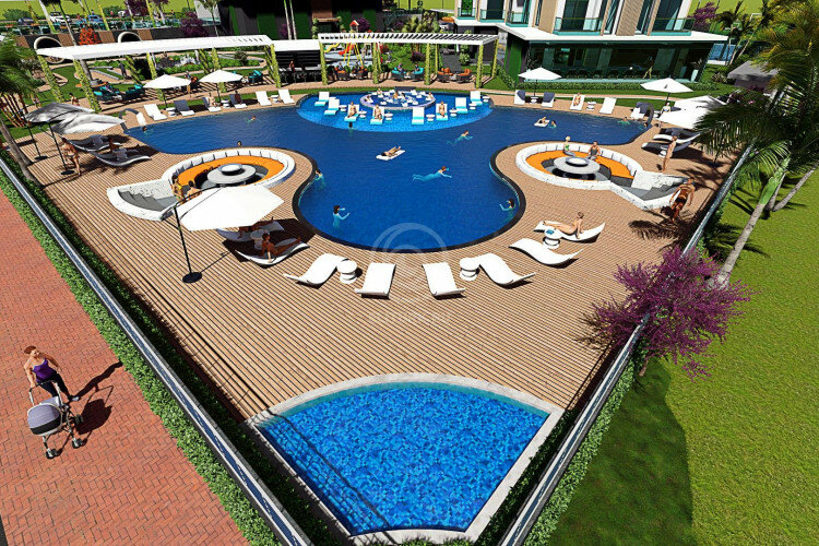 Квартира 1+1 в Алании, Турция | STE-58373