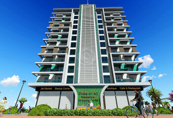 Квартира 1+1 в Алании, Турция | STE-58373