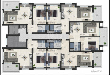 Квартира 3+1 в Алании, Турция | SBB-61506