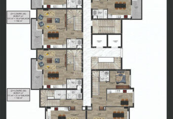 Квартира 2+1 в Алании, Турция | PTE-61624