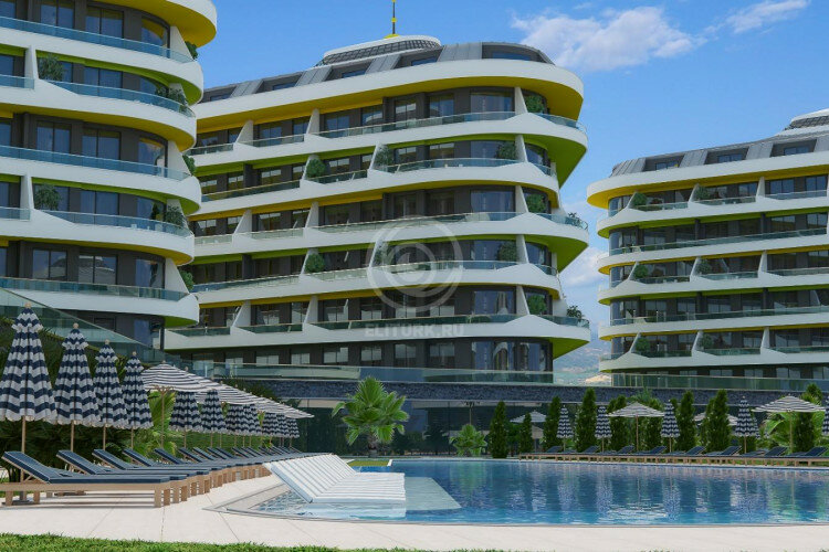 Квартира 3+1 в Алании, Турция | STE-58474