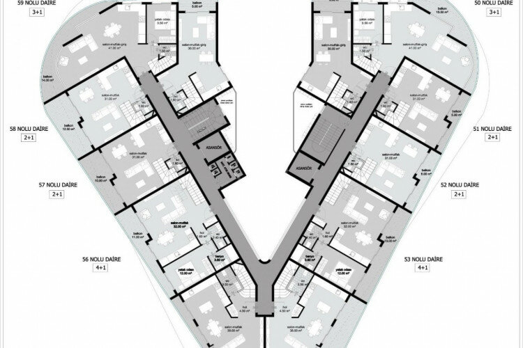 Квартира 3+1 в Алании, Турция | STE-58478