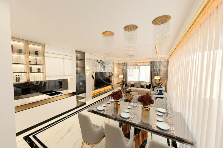 Квартира 4+1 в Алании, Турция | PTE-58544