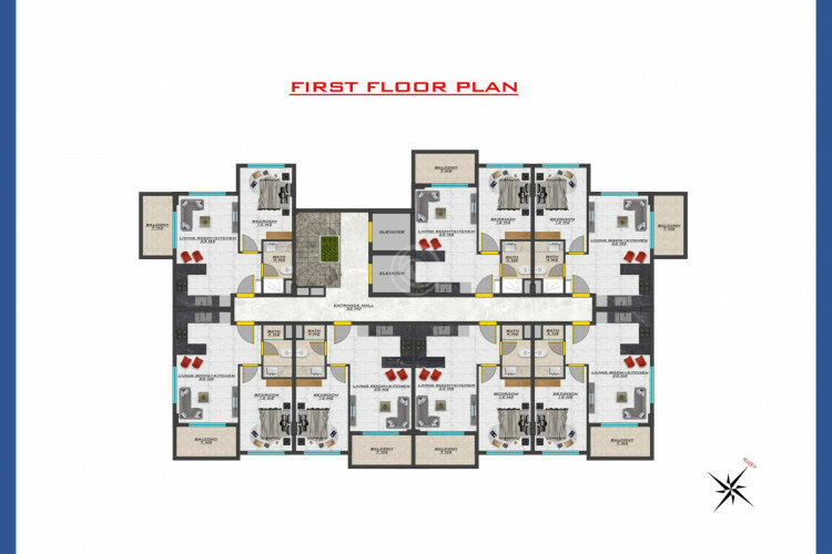 Квартира 1+1 в Алании, Турция | PBB-58700