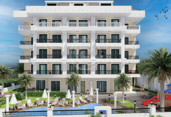 Квартира 1+1 в Алании, Турция | SBB-58725