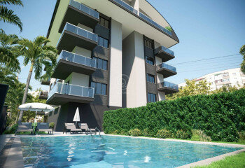 Квартира 1+1 в Алании, Турция | PTE-58762