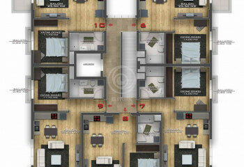 Квартира 1+1 в Алании, Турция | PTE-58762