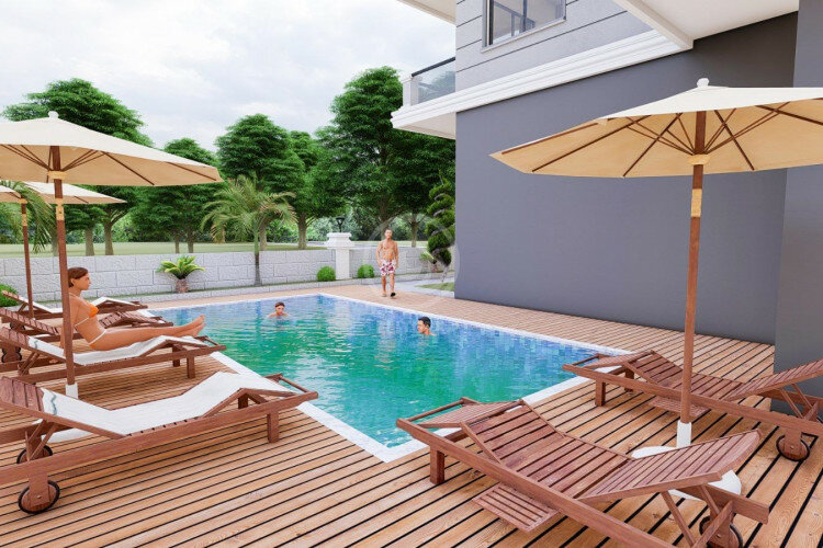 Квартира 2+1 в Алании, Турция | SBB-58782